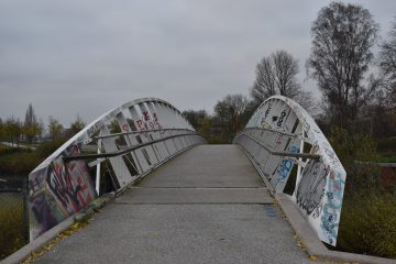 Willhelmsburger Kreativbrücke.
