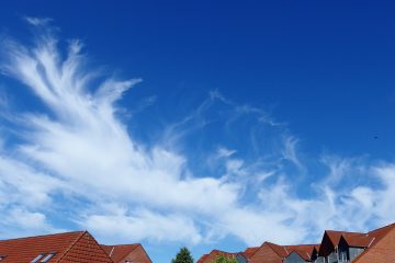 Himmel über Glinde.