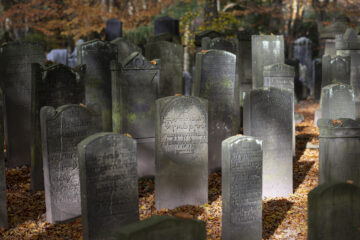 Joachim Klein - Jüdischer Friedhof Ohlsdorf 31.10.2021 - Grabsteine