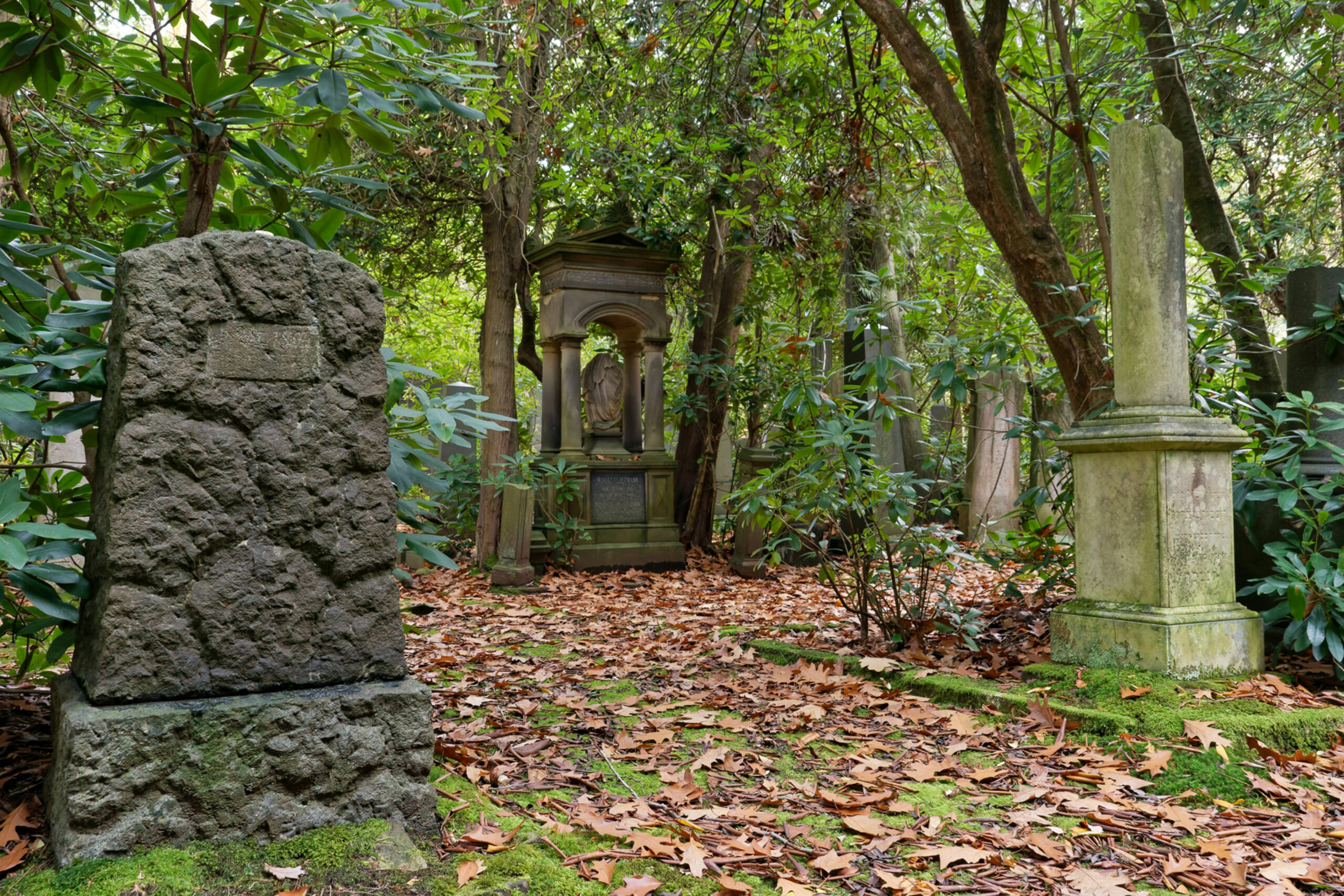 Matthias - Jüdischer Friedhof Ohlsdorf 31.10.2021 - Ruhe
