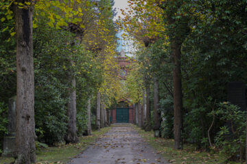 Joachim Klein - Jüdischer Friedhof Ohlsdorf 31.10.2021 - Trauerhalle