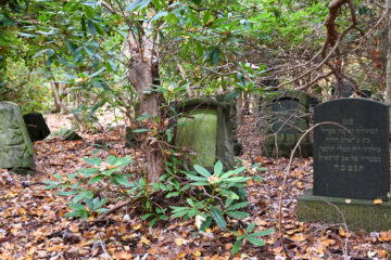 Petra Scheffler - Jüdischer Friedhof Ohlsdorf 31.10.2021 - Vergessene Gräber