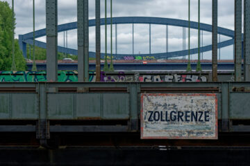 Brigitte - Freihafenbrücke 29.05.2022 - Zollgrenze