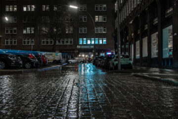 Hans Stötera - Straßenbeleuchtung I 12.01.2023 - Nach dem Regen 2