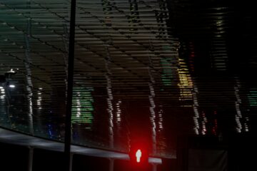 Bodo Jarren - Straßenbeleuchtung II 17.01.2023 - Farben im ZOB Dach