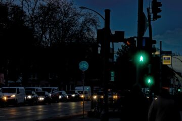 Bodo Jarren - Straßenbeleuchtung II 17.01.2023 - Grüne Phase