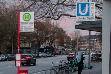 Matthias - Straßenbeleuchtung II 17.01.2023 - Vor U Lübecker Straße