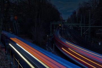 Bodo Jarren - Straßenbeleuchtung II 17.01.2023 - Zwei Bahnen