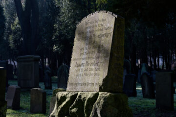 Matthias - Jüdischer Friedhof 07.02.2023 - Auguste und Ignatz