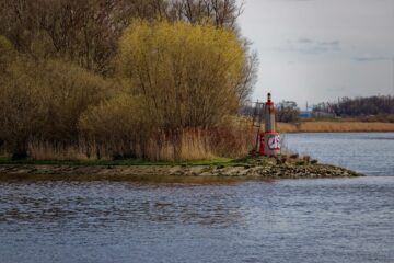 Bodo Jarren - Rotenburgsort 04.04.2023 - Blick von der Bootsrampe