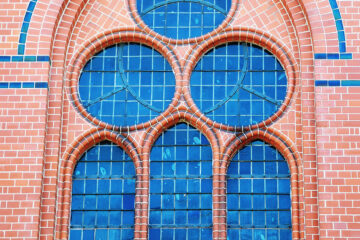 Sabine Poppe - Heimfeld 06.06.2023 - Kirchenfenster Paulskirche