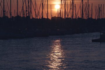 Nadine Gutmann - Cuxhaven 03.06.2023 - The marina is going to sleep