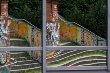 Bodo Jarren - Rund um Fischauktionshalle 15.08.2023 - Coole Spiegelung