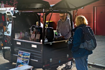 Bernd Mattern - Barmbek Nord II 30.09.2023 - Marktstand