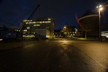 Bodo Jarren - Barmbek Nord Nacht 21.11.2023 - Bahnhof Barmbek rechts