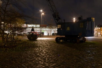 Matthias - Barmbek Nord Nacht 21.11.2023 - Der Bagger