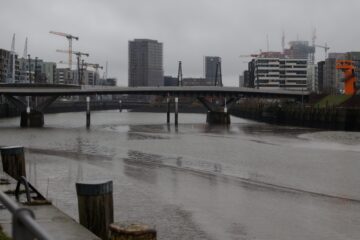 Bodo Jarren - Neujahrsspaziergang 02.01.2024 - Baakenhafen im Regen