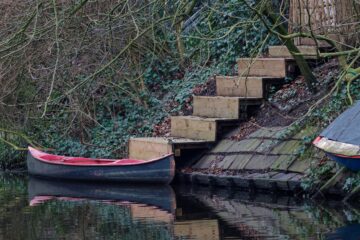 Bodo Jarren - Hoheluft 13.02.2024 - Die Treppe zum Boot