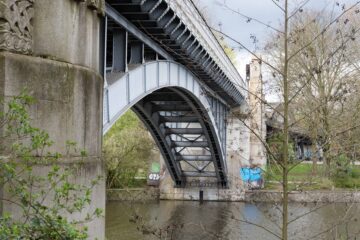 Matthias - Bis zum Eilbekpark - 02.04.2024 - Brücke