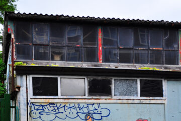 Sabine Poppe - Zollhafen Veddel - 07.05.2024 - Warten auf die Auswanderung