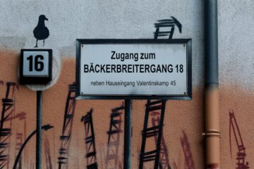 Bodo Jarren - Zum Bf. Dammtor - 28.11.2024 - Wegweiser