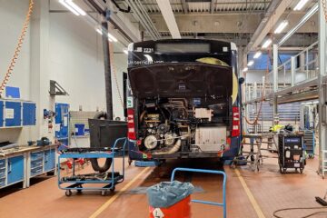 Peter Weise - Challenge 123: 03.02 - 16.02.2025- Werkstatt für Hochbahn E-Busse in Alsterdorf