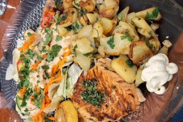 Peter Weise - Challenge 124: 17.02 - 02.03.2025 - Lachsfilet mit Beilagen