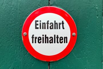 Brigitte - Lauenburg - 07.06.2025 - Einfahrt freihalten