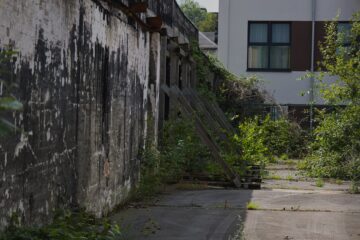 Bodo Jarren - Lohmühlenstraße - 17.07.2025 - Abgestützte Wand