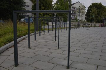 Bodo Jarren - Lohmühlenstraße - 17.07.2025 - Fahrradständer im Bogen