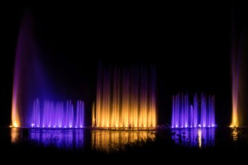 Bodo Jarren - Wasserlichtspiele -30.09.2025 - Eine Wand aus Licht und Wasser