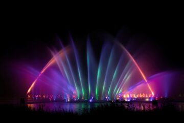 Bodo Jarren - Wasserlichtspiele -30.09.2025 - Schönes Farbenspiel