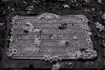 Hans Stötera - Ohlsdorfer Friedhof S/W - 12.10.2025 - Ohlsdorfer Friedhof 2