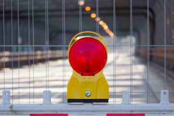 Bodo Jarren - Freihafenelbbrücke - 29.02.2026 - Absperrung