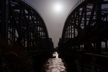 Bodo Jarren - Freihafenelbbrücke - 29.02.2026 - Im Gegenlicht