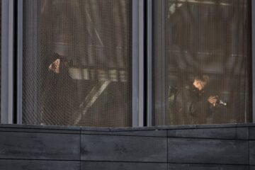 Bodo Jarren - Freihafenelbbrücke - 29.02.2026 - Zwei Fotografen